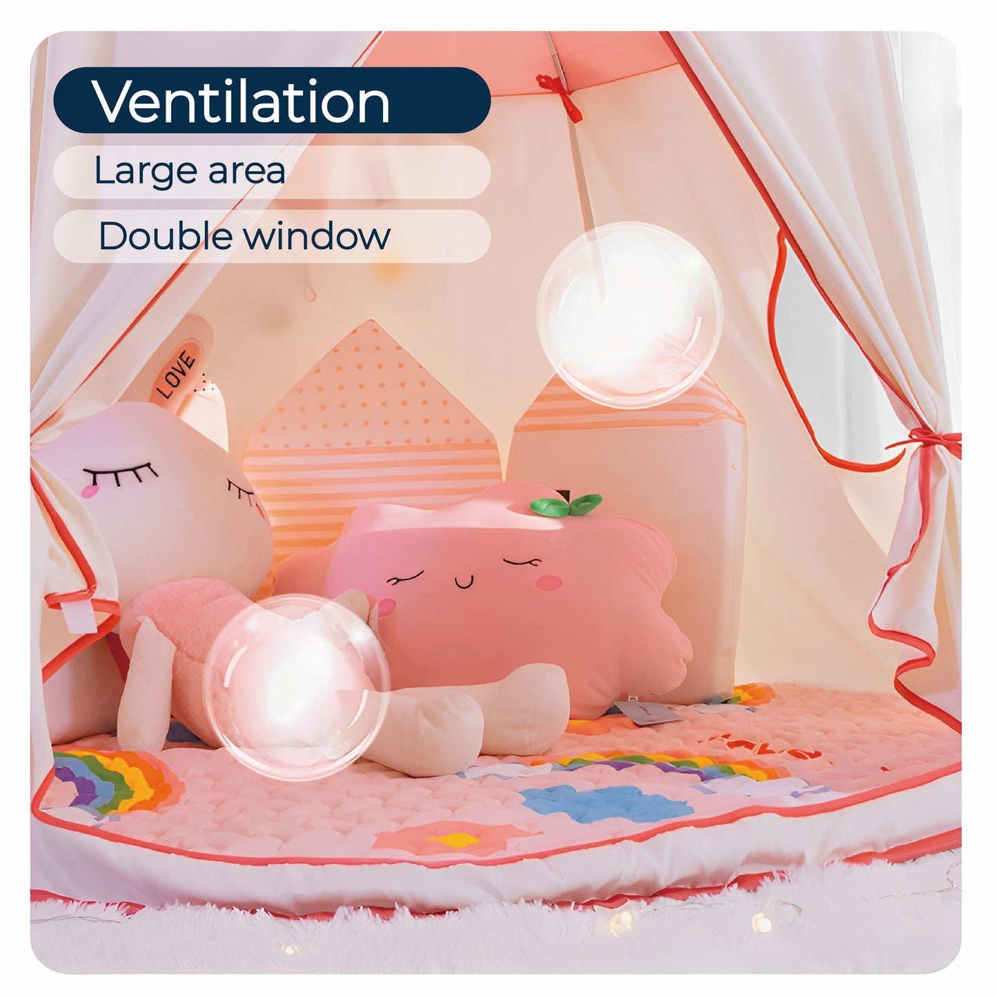 【Zenpy】Baby tent, baby castle, princess tent, baby family tent, cute baby tent P013