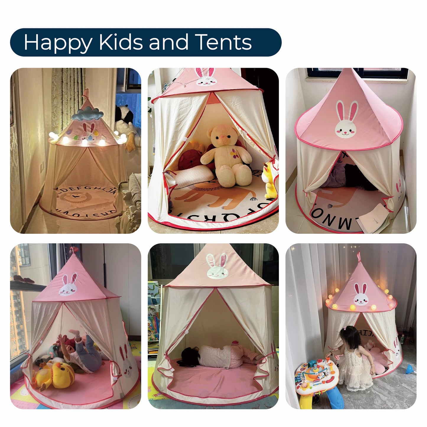 【Zenpy】Baby tent, baby castle, princess tent, baby family tent, cute baby tent P013